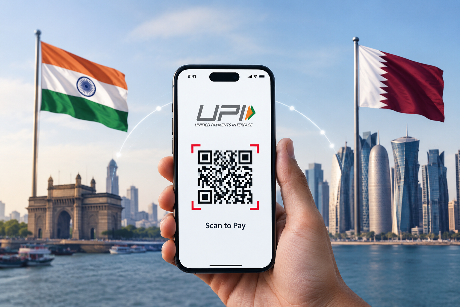 India-Qatar-India-Qatar-discuss-expanding-UPI-10-billion-investment-in-India