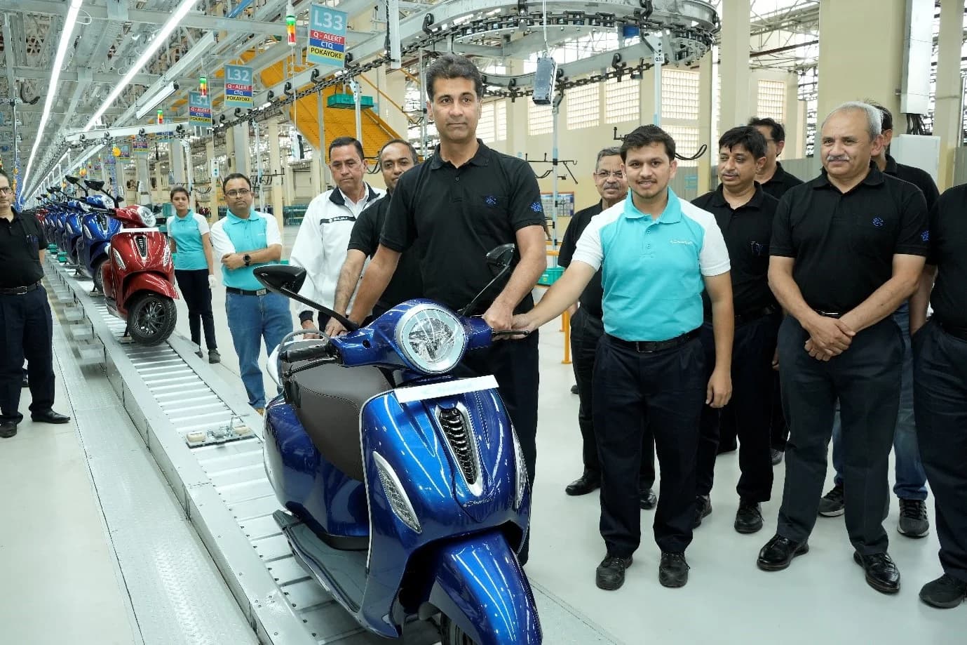 Press-Conference-Bajaj-Auto-eyes-monthly-Chetak-capacity-of-80-000-by-Q4
